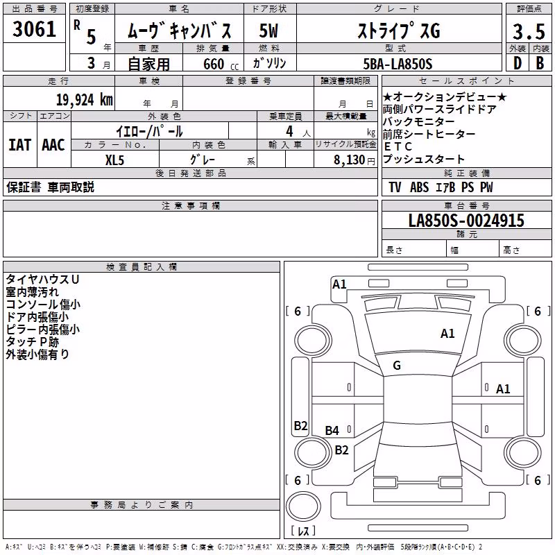 DAIHATSU MOVE CANBUS