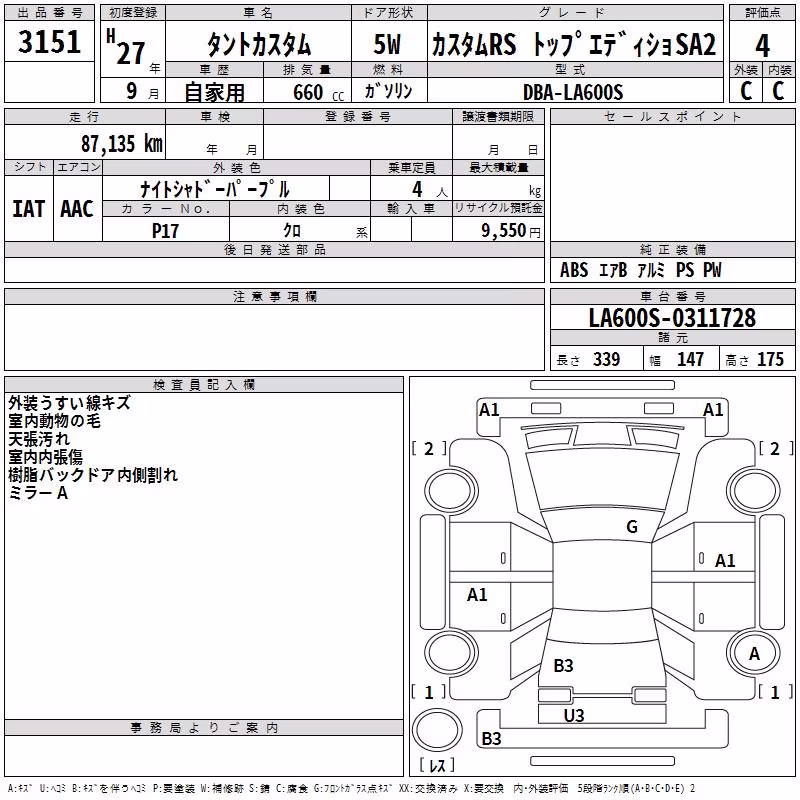 DAIHATSU TANTO