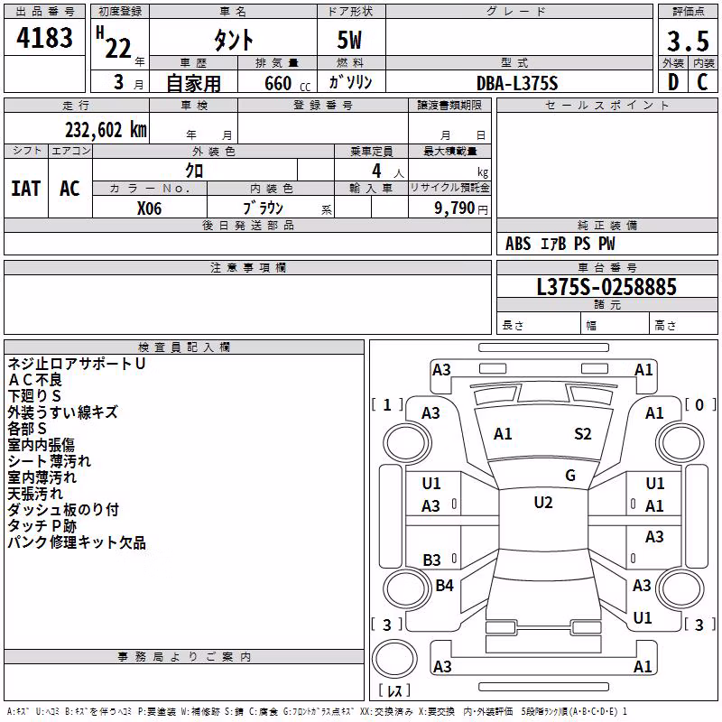 DAIHATSU TANTO