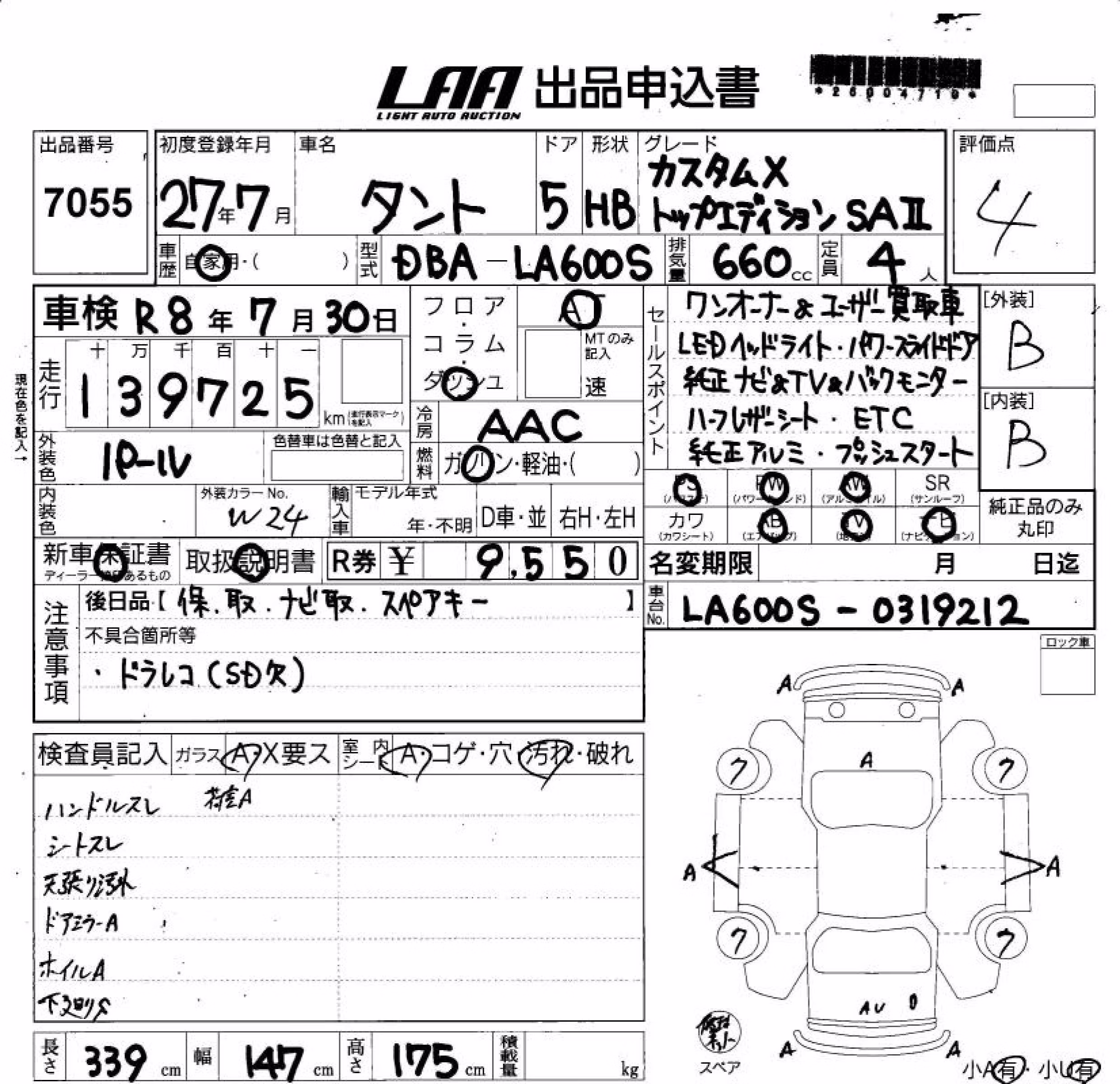 DAIHATSU TANTO