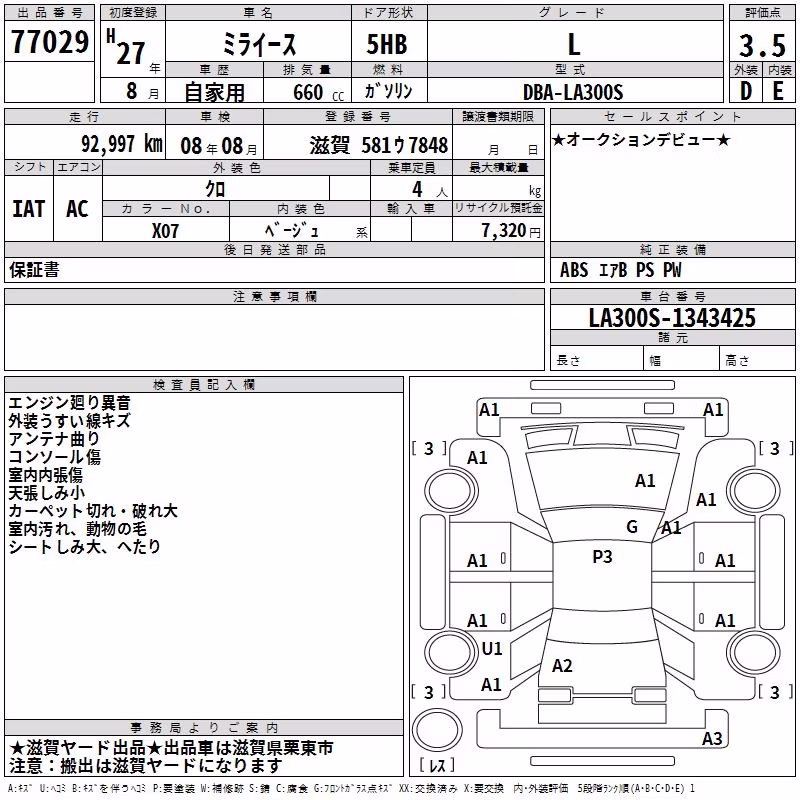 DAIHATSU MIRA E:S