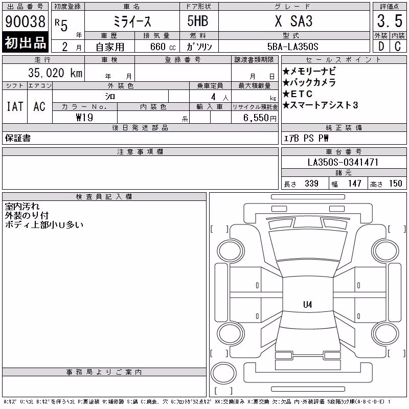 DAIHATSU MIRA E:S
