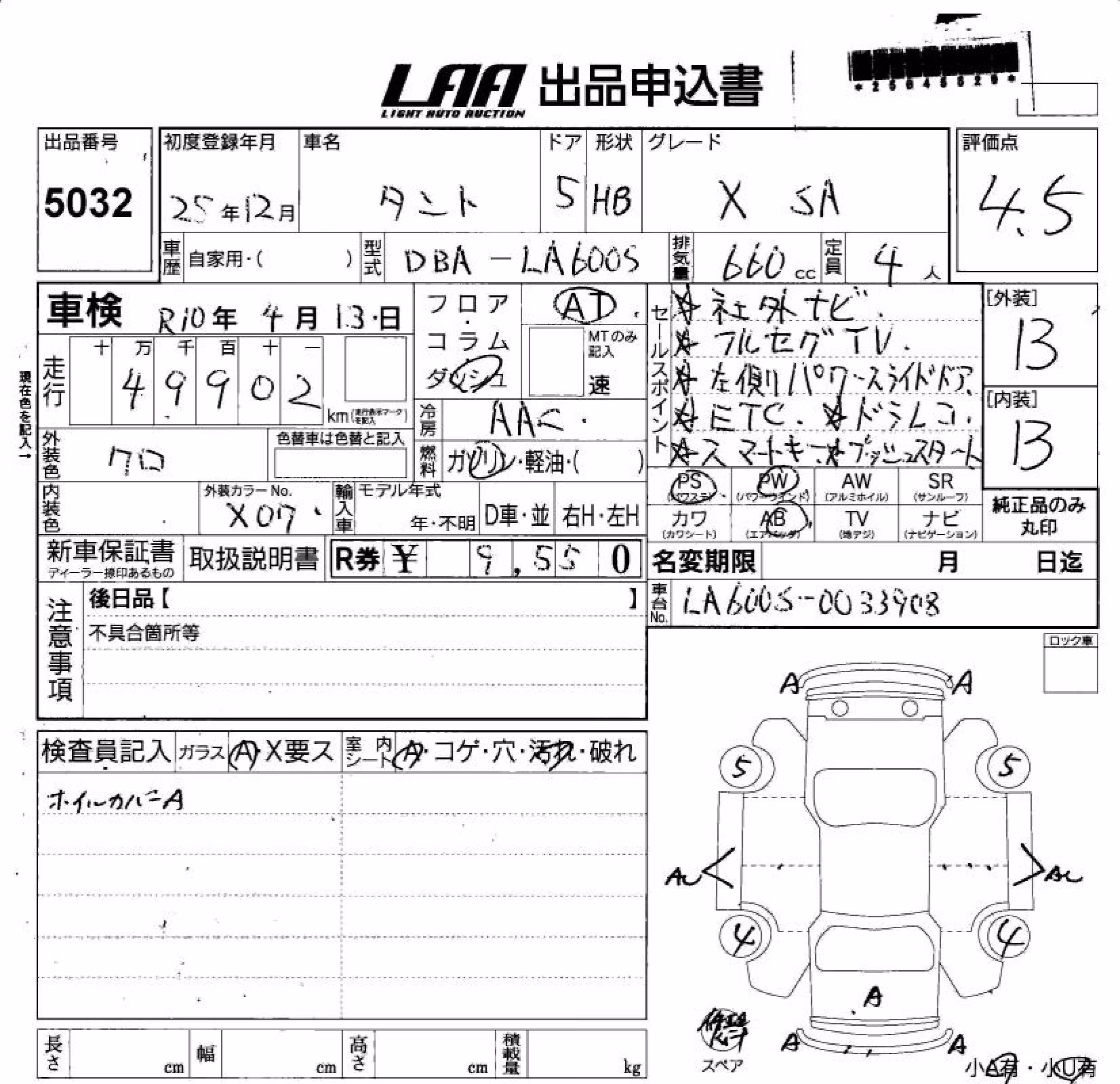 DAIHATSU TANTO