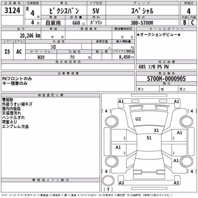 TOYOTA PIXIS VAN