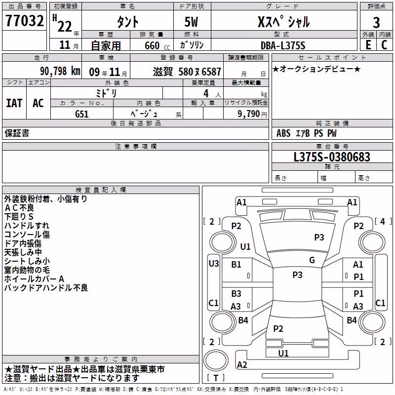 DAIHATSU TANTO