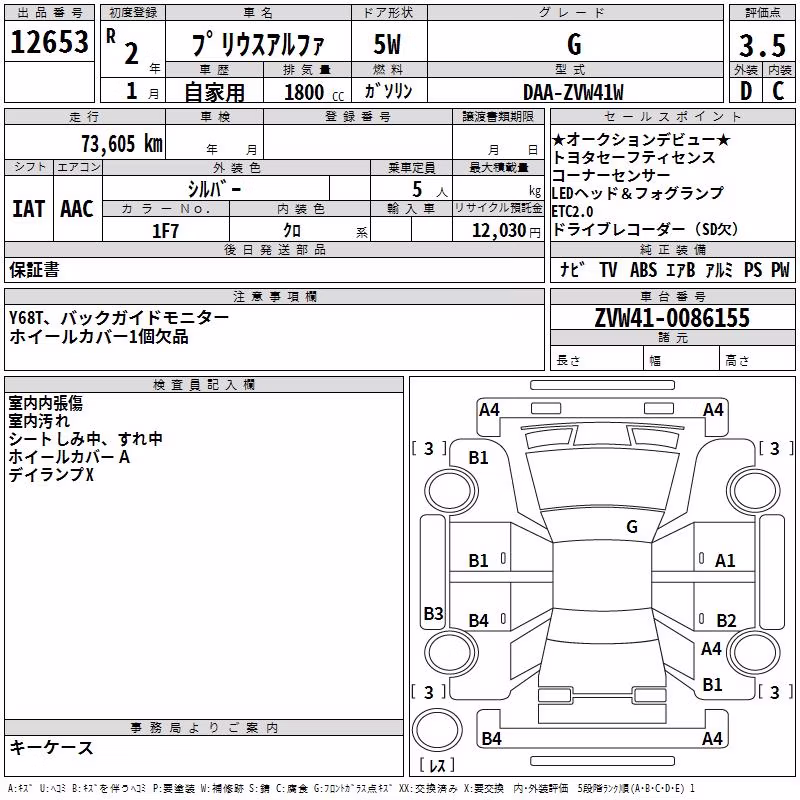 TOYOTA PRIUS ALPHA
