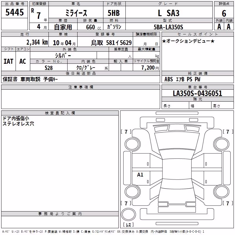 DAIHATSU MIRA E:S