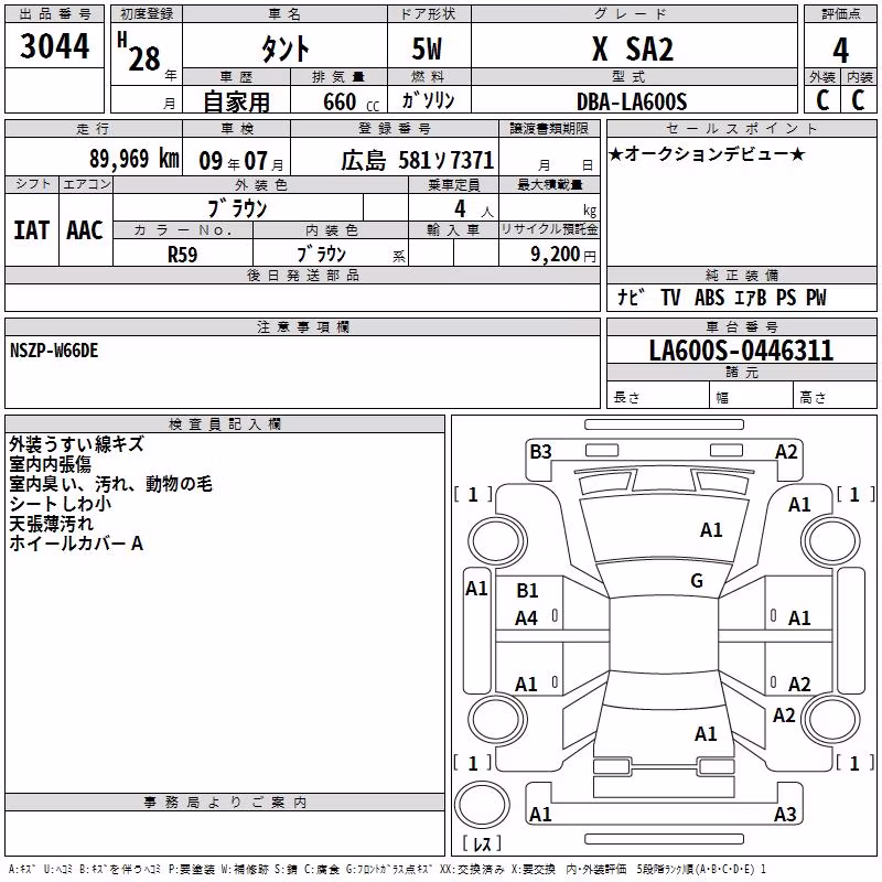 DAIHATSU TANTO
