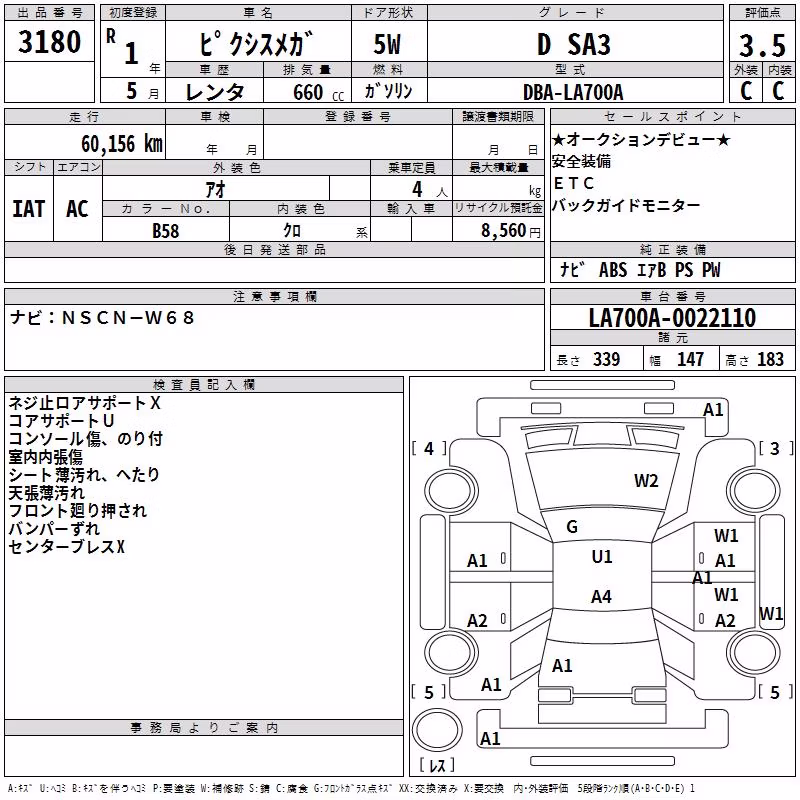 TOYOTA PIXIS MEGA