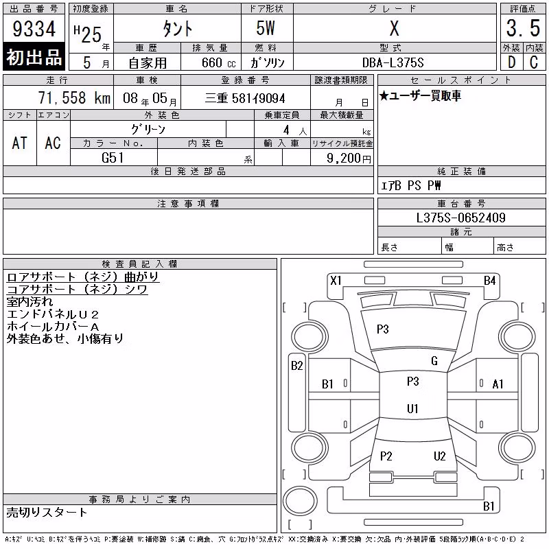 DAIHATSU TANTO