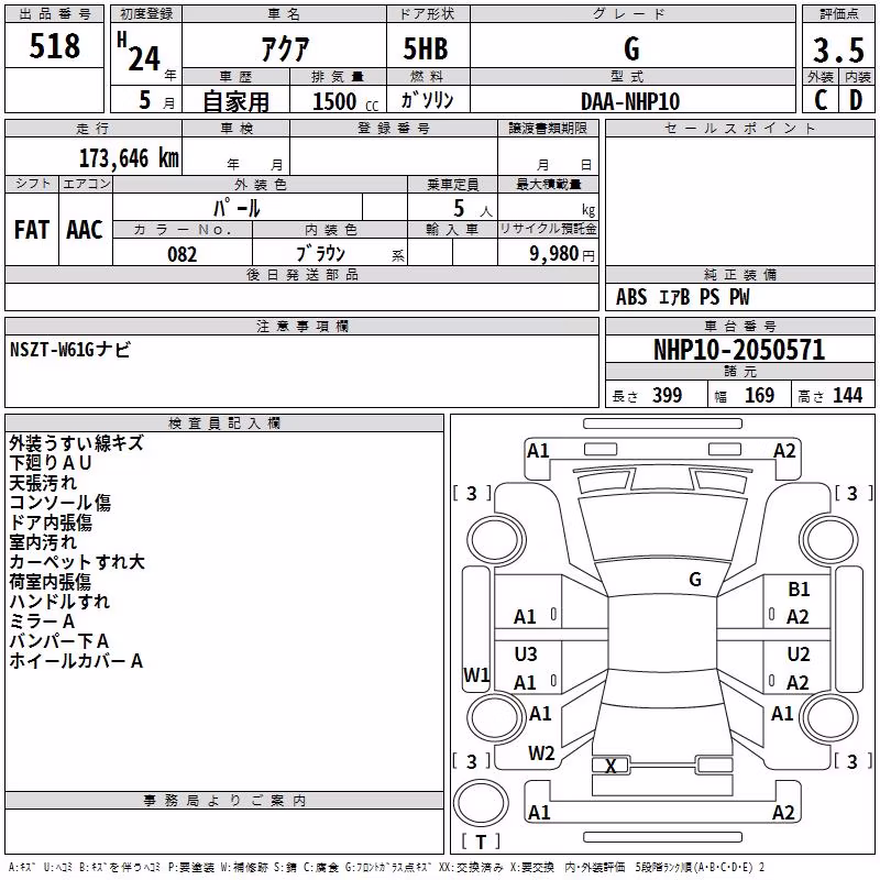 TOYOTA AQUA