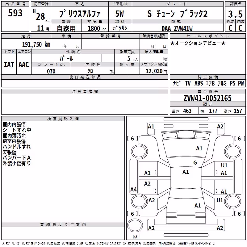 TOYOTA PRIUS ALPHA