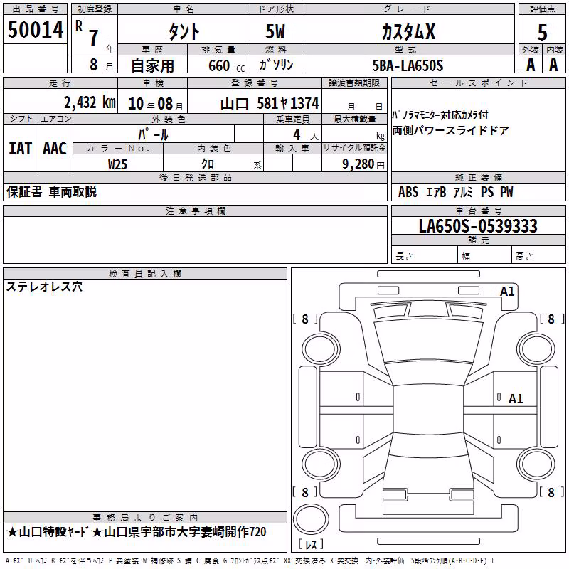 DAIHATSU TANTO