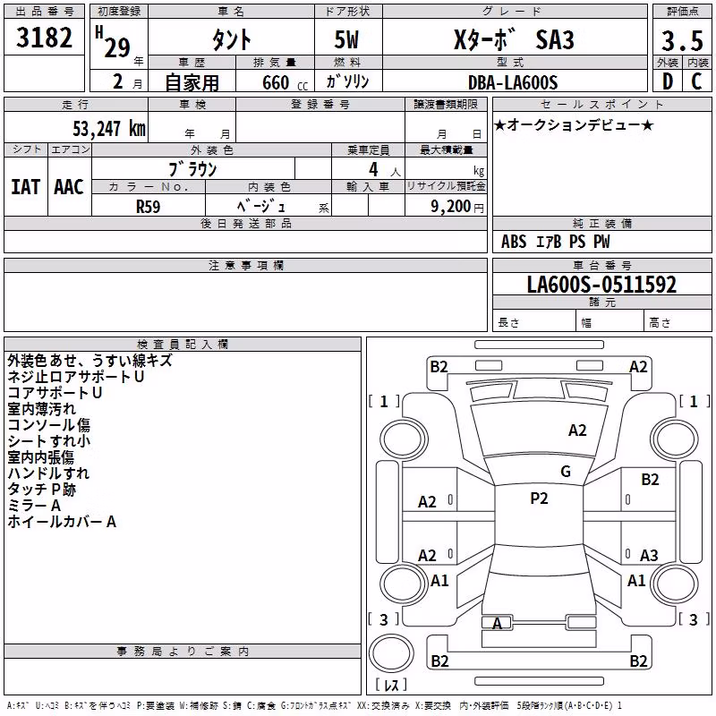 DAIHATSU TANTO