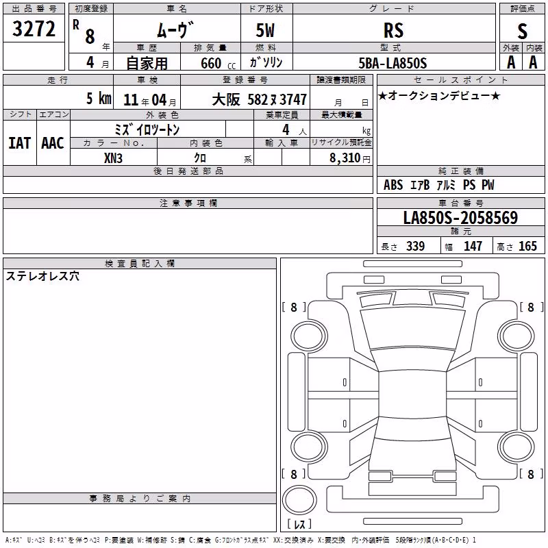 DAIHATSU MOVE