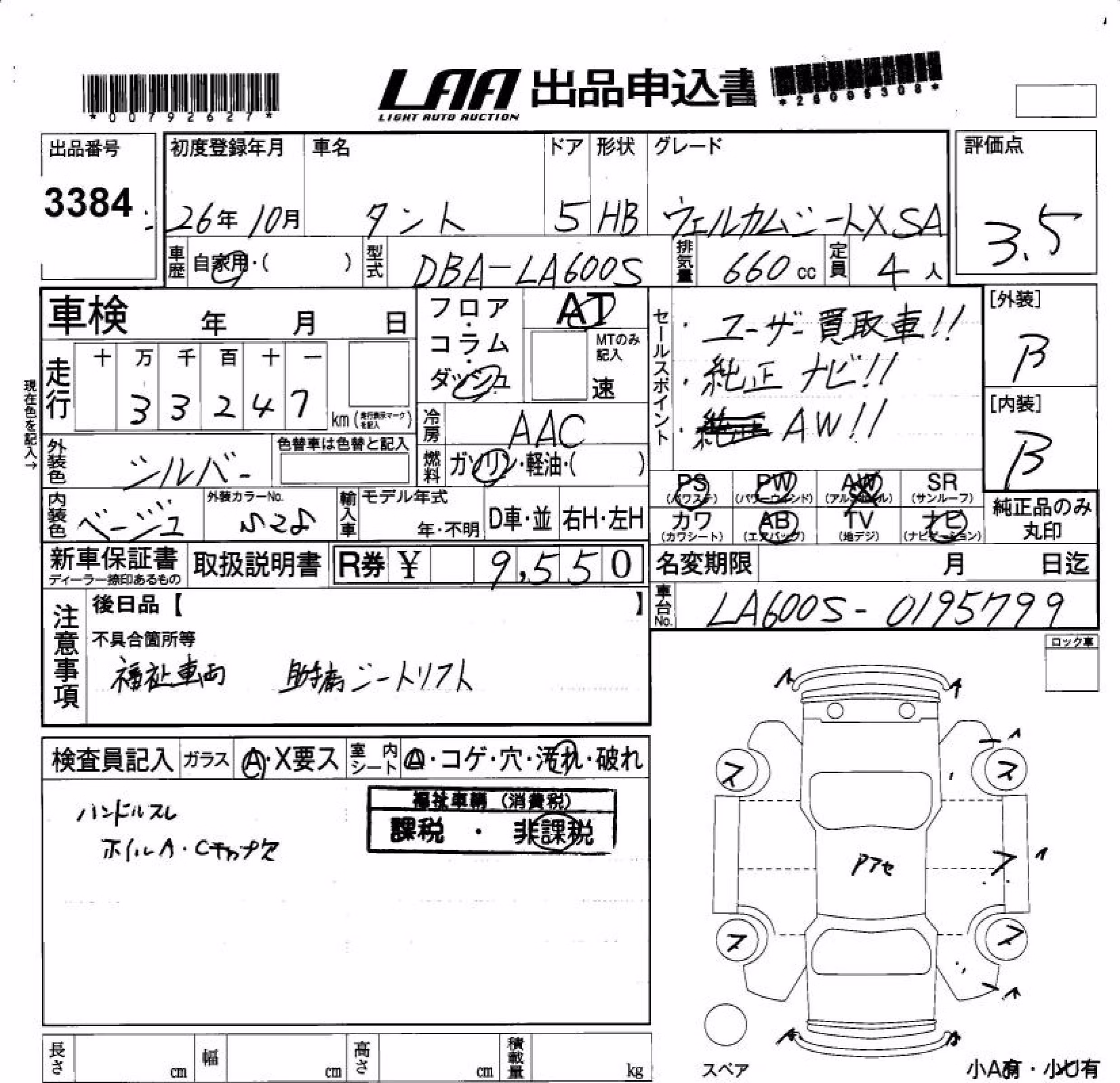 DAIHATSU TANTO