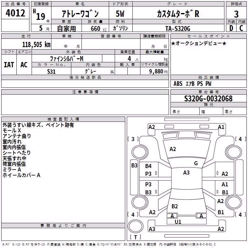 DAIHATSU ATRAI