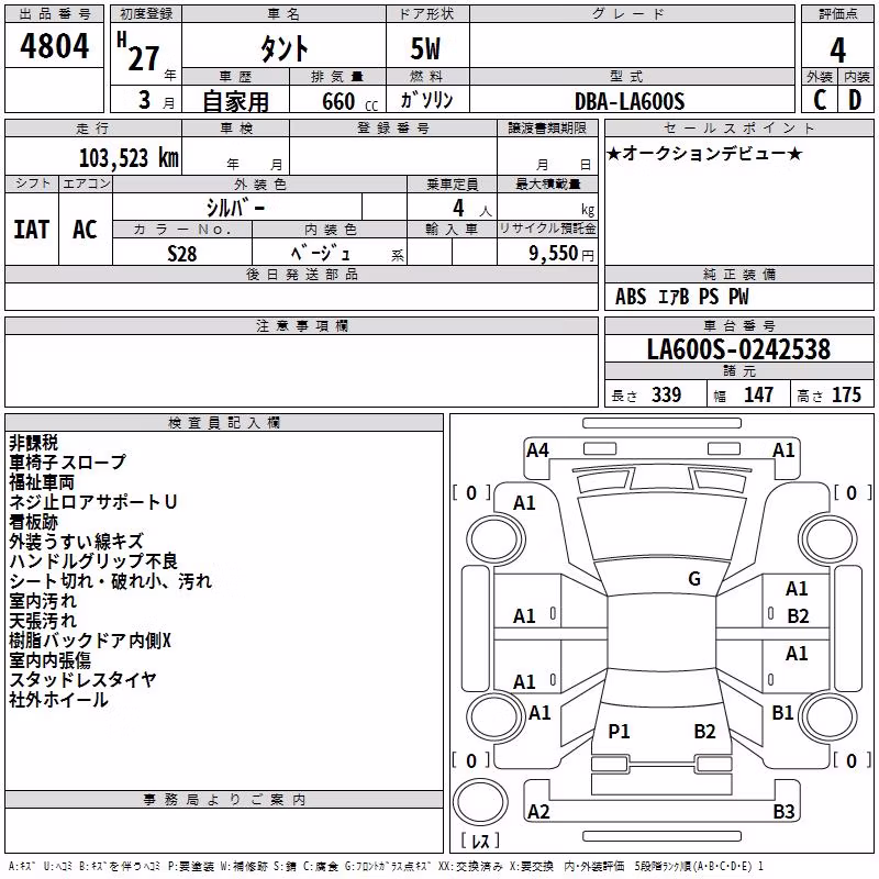 DAIHATSU TANTO