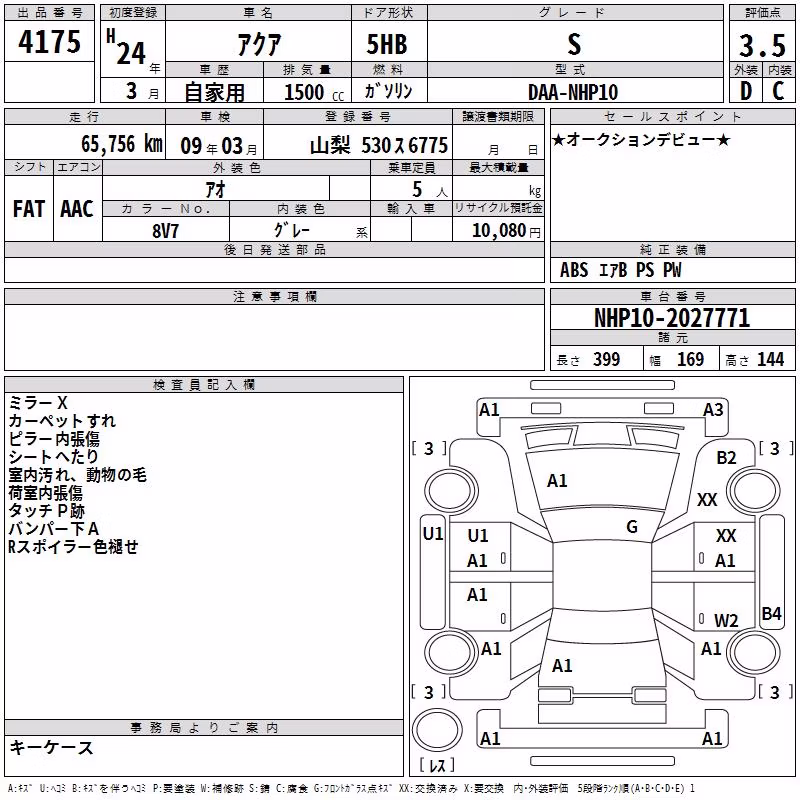 TOYOTA AQUA