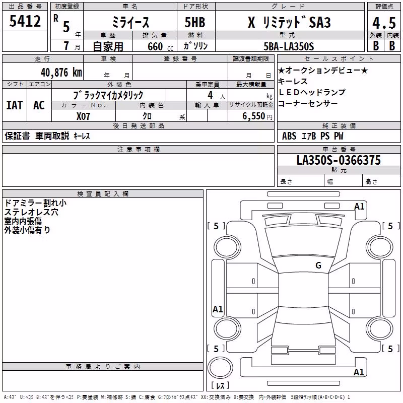 DAIHATSU MIRA E:S