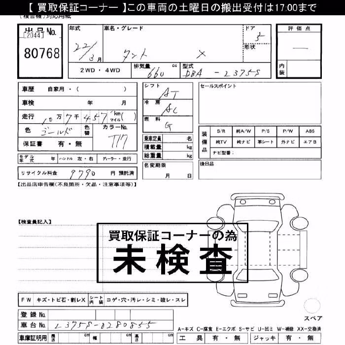 DAIHATSU TANTO