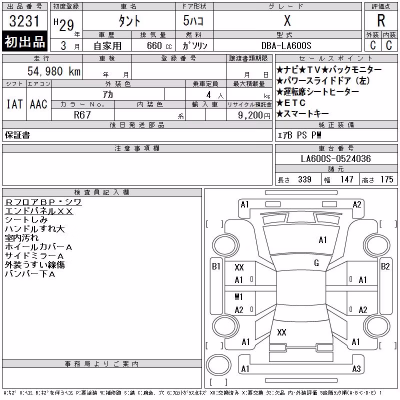 DAIHATSU TANTO