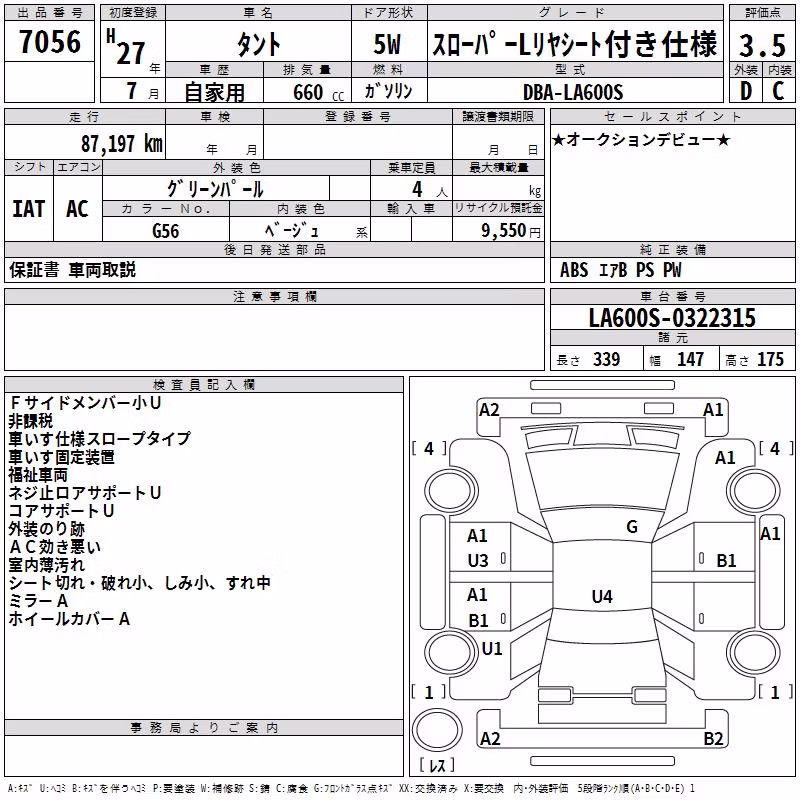 DAIHATSU TANTO
