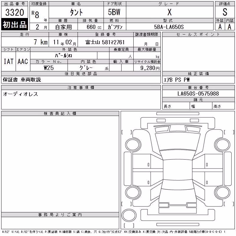 DAIHATSU TANTO