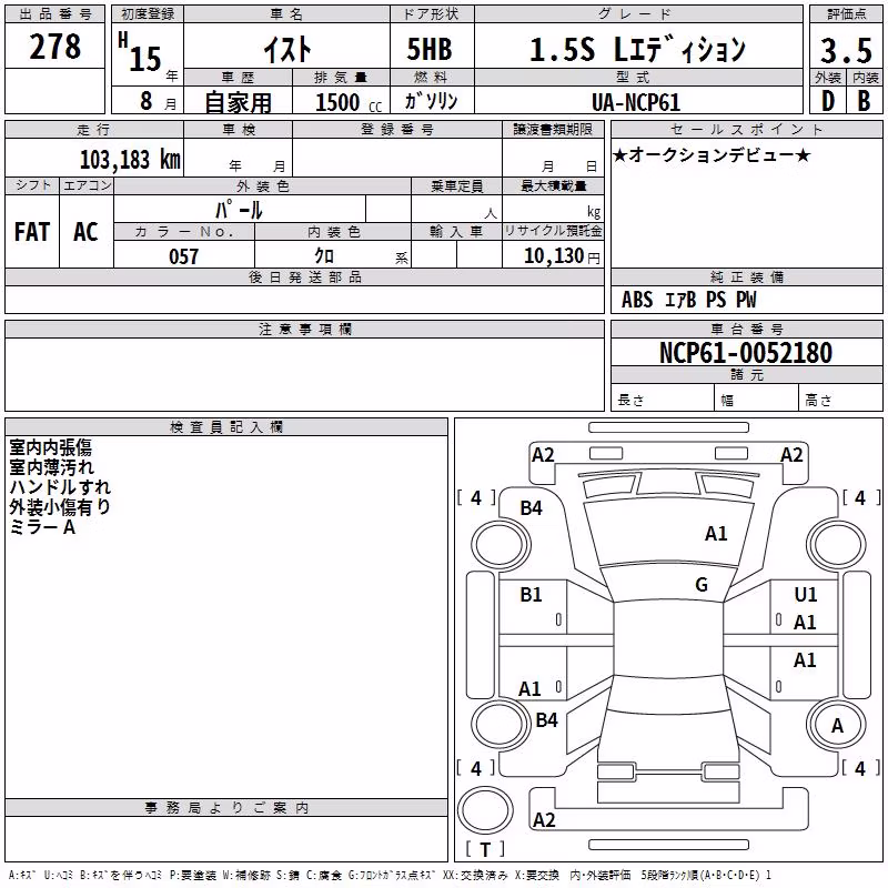 TOYOTA IST