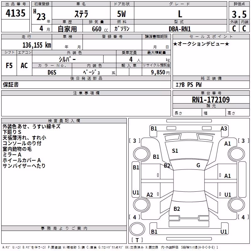 SUBARU STELLA