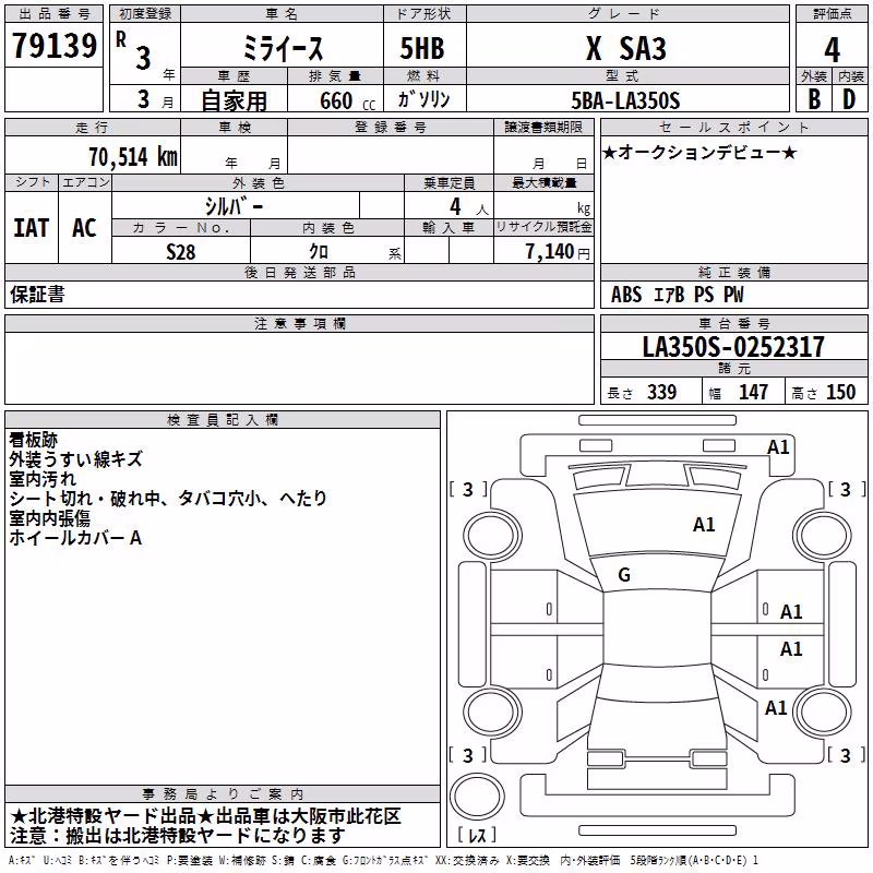 DAIHATSU MIRA E:S