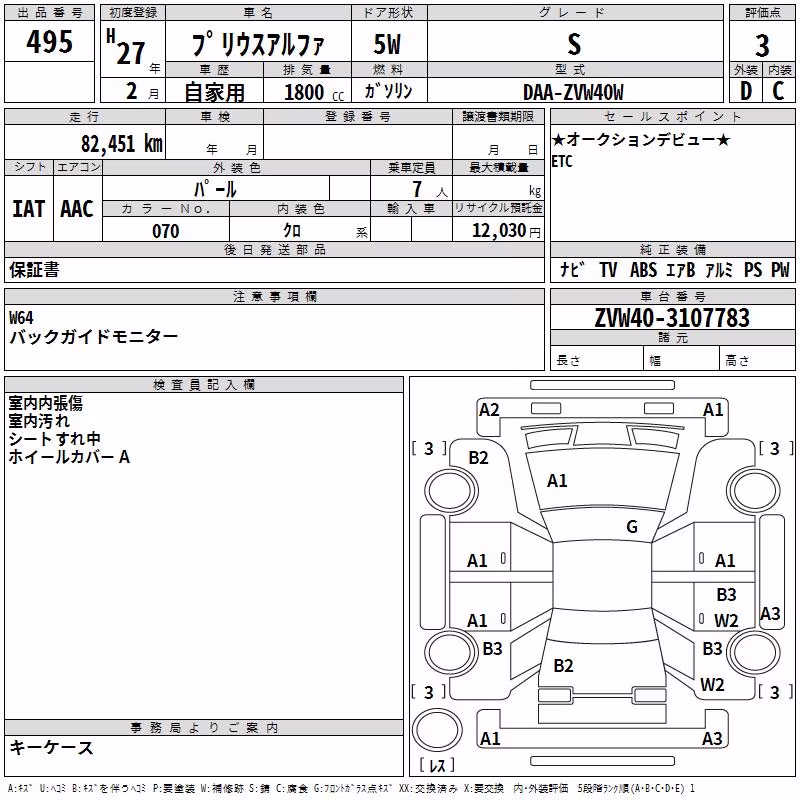 TOYOTA PRIUS ALPHA