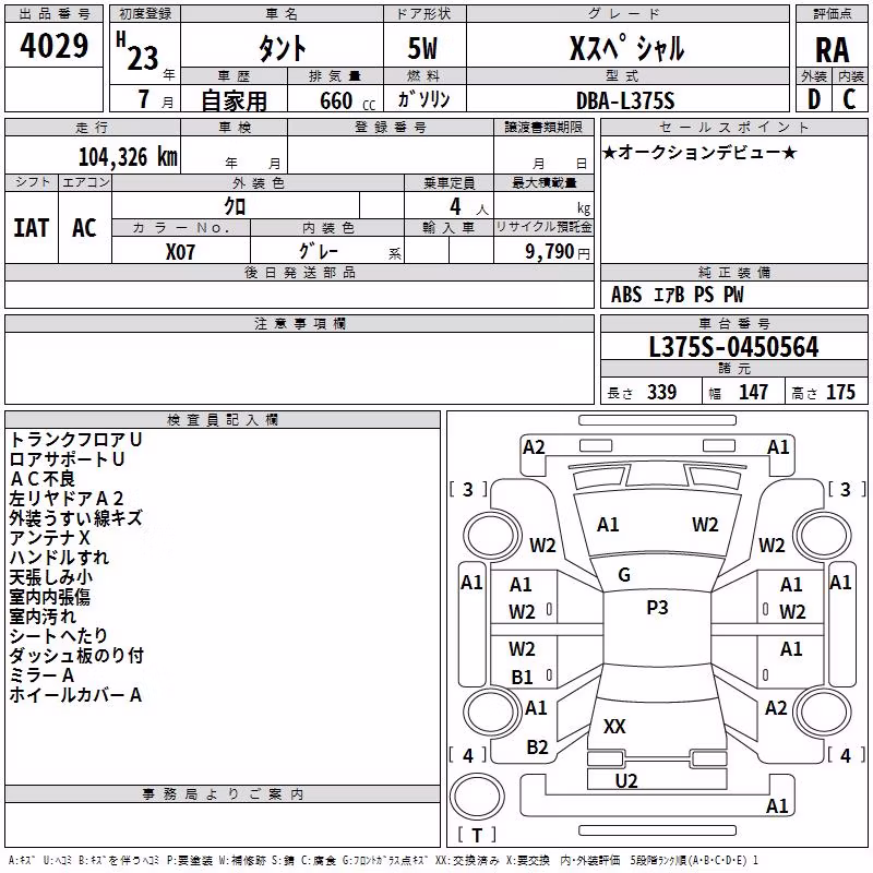DAIHATSU TANTO