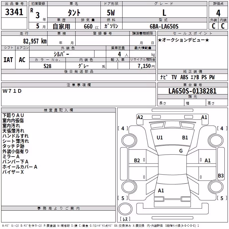 DAIHATSU TANTO