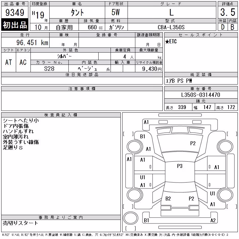 DAIHATSU TANTO