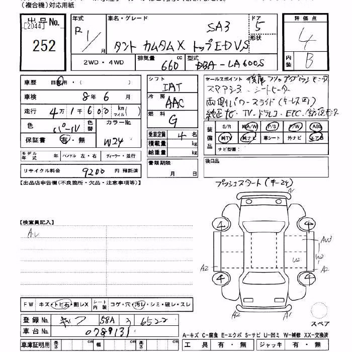 DAIHATSU TANTO