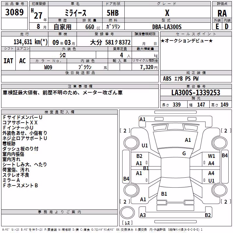 DAIHATSU MIRA E:S