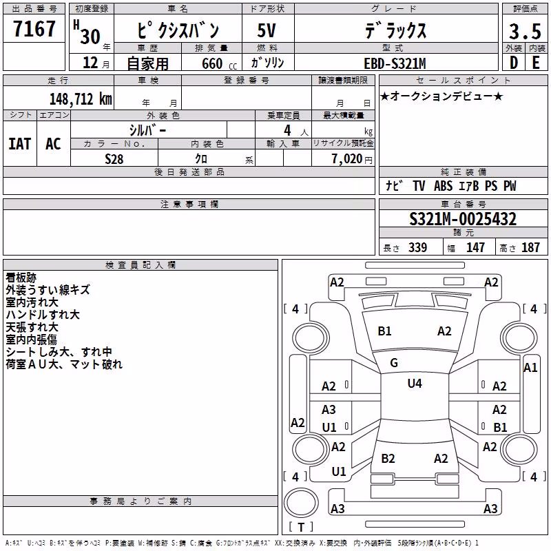 TOYOTA PIXIS VAN