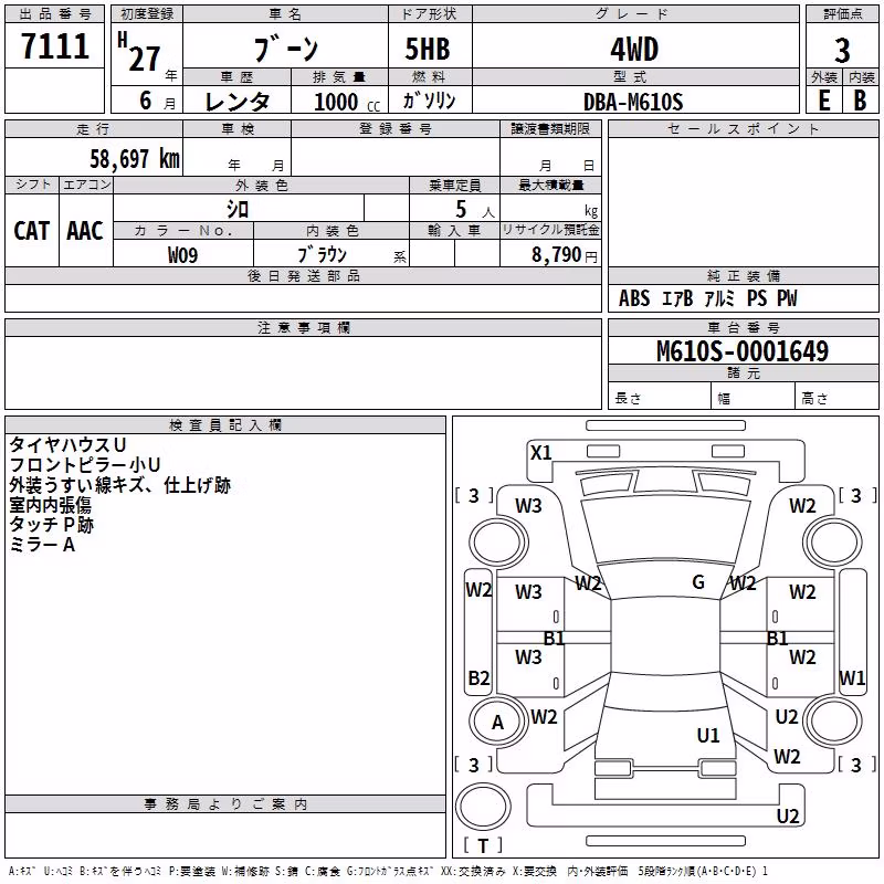 DAIHATSU BOON