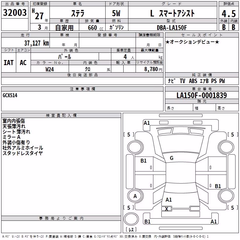SUBARU STELLA