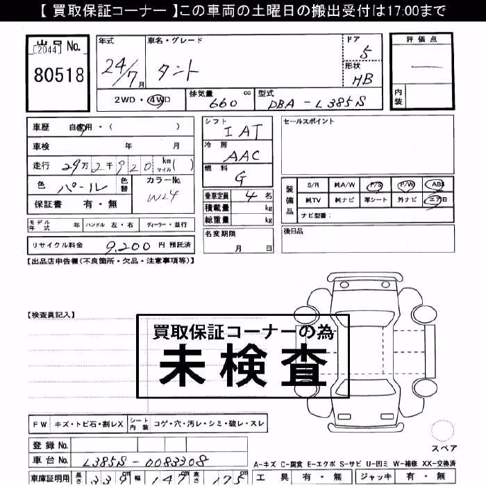 DAIHATSU TANTO