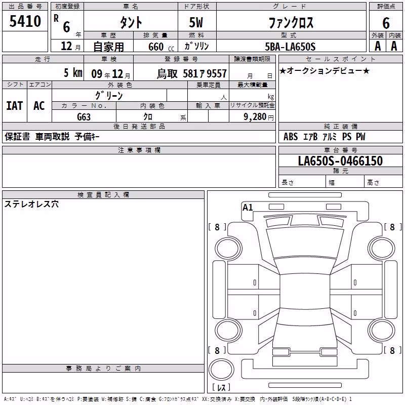 DAIHATSU TANTO