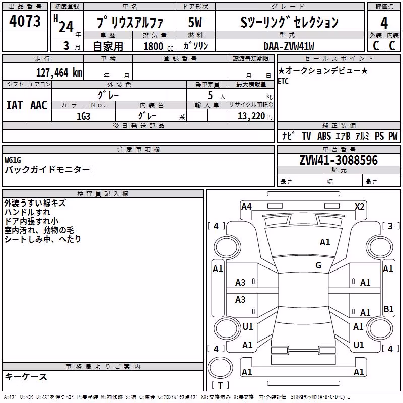 TOYOTA PRIUS ALPHA