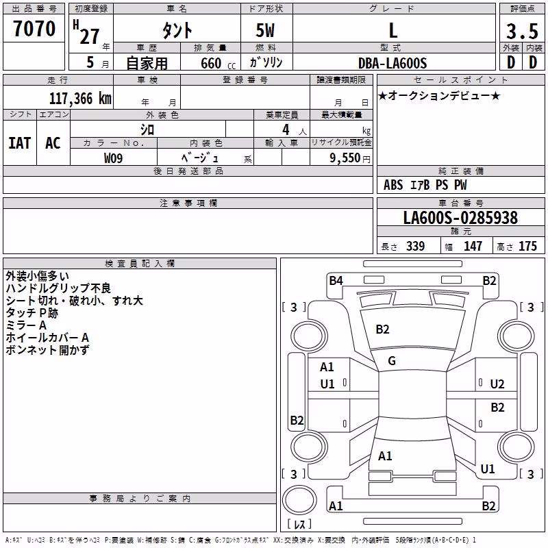 DAIHATSU TANTO