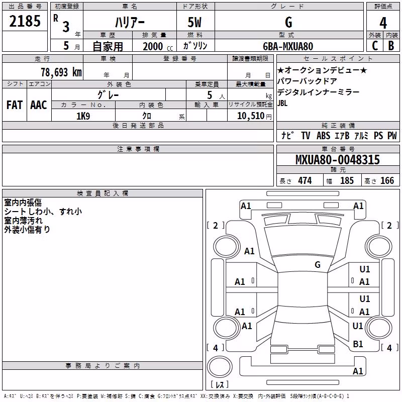 TOYOTA HARRIER