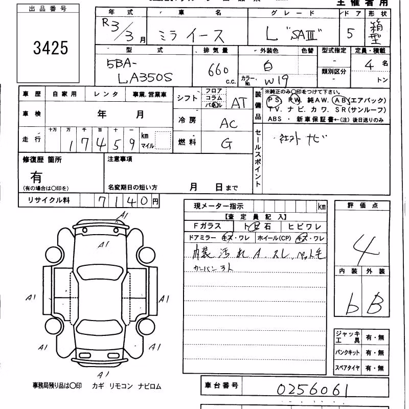 DAIHATSU MIRA E:S