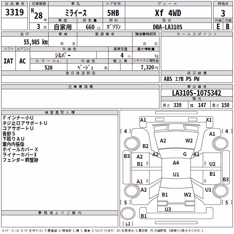 DAIHATSU MIRA E:S
