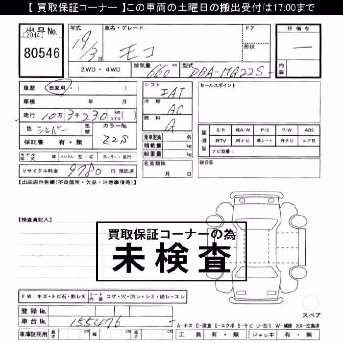 NISSAN MOCO