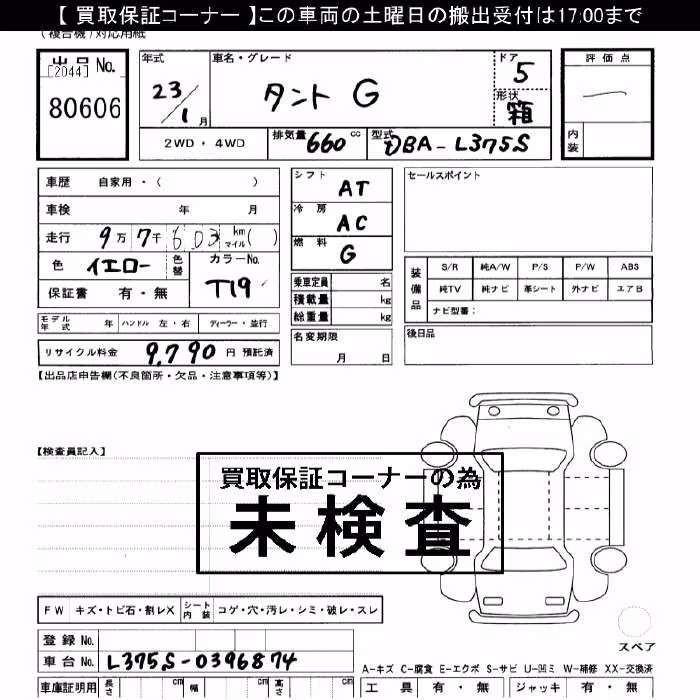 DAIHATSU TANTO