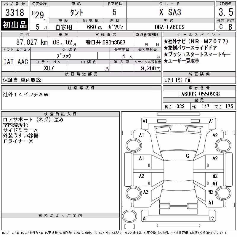 DAIHATSU TANTO